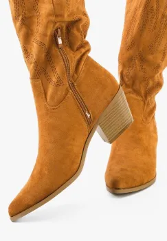 Cizme dama Novograd Camel imagine