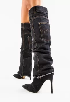 Cizme dama Outback Negre imagine