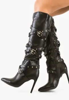 Cizme dama Pybara Negre imagine