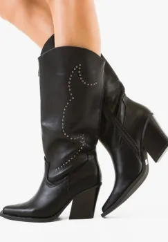 Cizme dama Romaloc Negre imagine