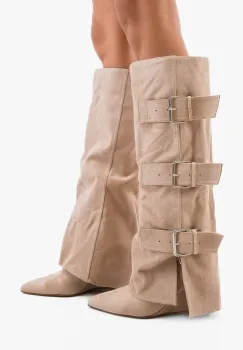 Cizme dama Safia Khaki imagine