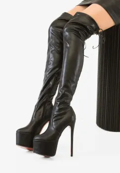 Cizme dama Safiria Negre 2 imagine