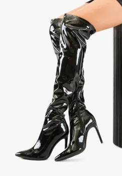 Cizme dama Santiago Negre imagine