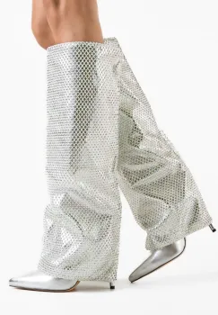 Cizme dama Skaa Argintii imagine