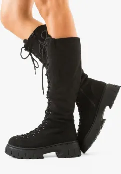 Cizme dama Sunye Negre 2 imagine