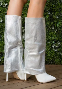 Cizme dama Waldeck Albe imagine