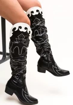Cizme Kenzo Negre imagine