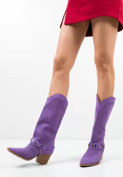 Cizme Ongel Mov 2 imagine