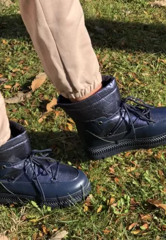 Cizme Tip Ug Anum Bleumarin imagine