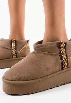 Cizme tip Ug Bar Khaki imagine