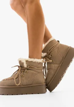 Cizme tip Ug Hamme Khaki imagine