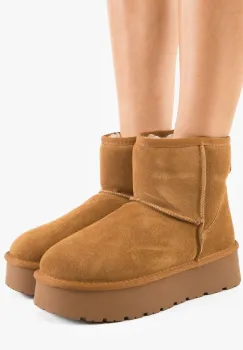 Cizme tip Ug Kami Camel imagine