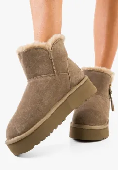 Cizme tip Ug Krovos Khaki 2 imagine