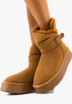 Cizme tip Ug Nerja Camel imagine