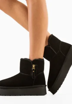 Cizme tip Ug Normi Negre imagine