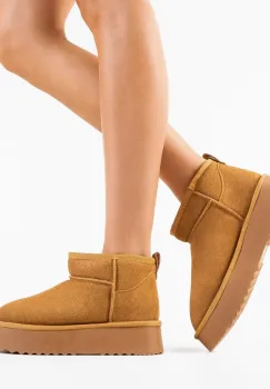 Cizme tip Ug Nour Camel imagine