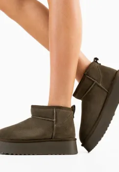 Cizme tip Ug Nour Khaki imagine