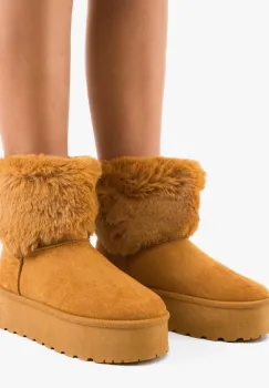 Cizme tip UG Puccina Camel imagine