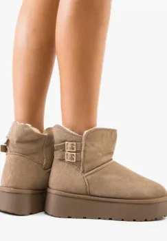 Cizme tip Ug Tieme Khaki imagine