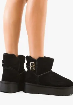 Cizme tip Ug Tieme Negre imagine