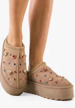 Cizme tip Ug Ulopas Khaki imagine