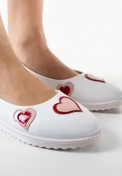 Espadrile Casual Miamore Albe imagine