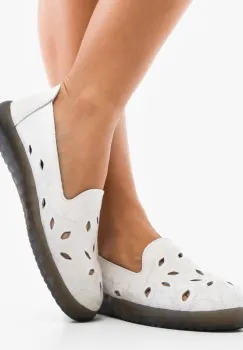 Espadrile dama Deras Albe imagine