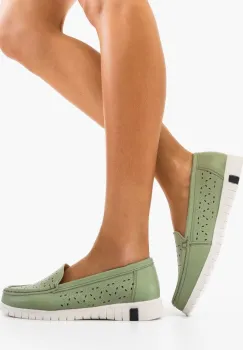 Espadrile dama Skrell Verzi imagine
