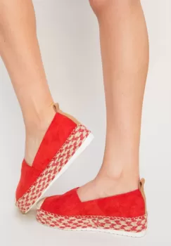 Espadrile Simano Rosii imagine