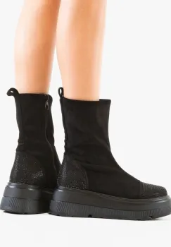 Ghete dama Boomer Negre 2 imagine