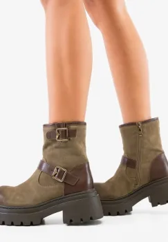 Ghete dama Comoran Khaki imagine