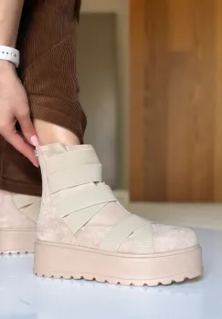 Ghete dama Genio Bej 2 imagine