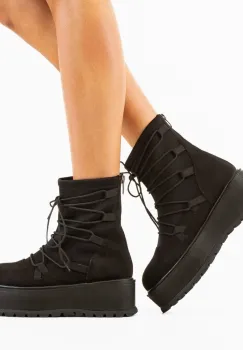 Ghete dama Ligeia Negre 2 imagine