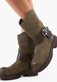 Ghete dama Opal Khaki imagine