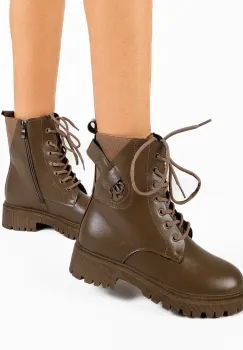 Ghete dama Tradale Khaki imagine