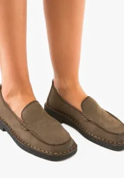 Mocasini dama Linco Khaki imagine