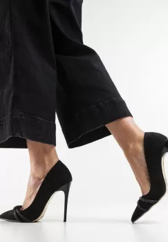 Pantofi Casette Negri 2 imagine