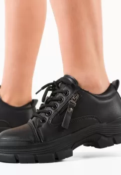 Pantofi Casual Aguir Negri imagine