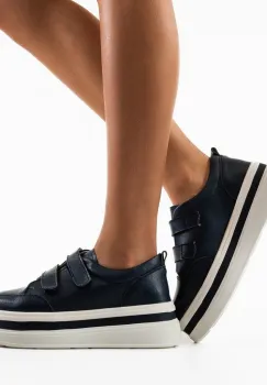 Pantofi Casual Akoste Bleumarin imagine