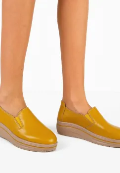 Pantofi Casual Alpino Galbeni imagine