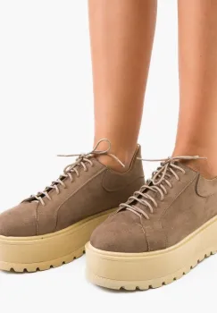 Pantofi Casual Amdre Khaki imagine