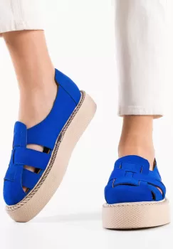 Pantofi Casual Anura Albastri imagine