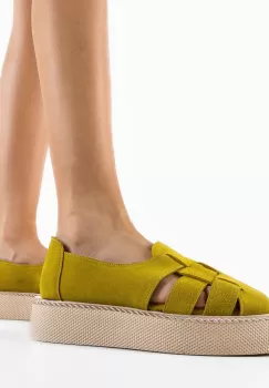 Pantofi Casual Anura Galbeni imagine