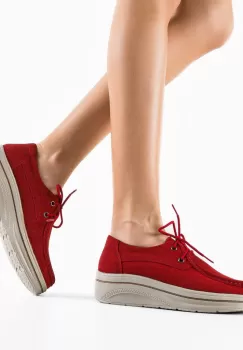 Pantofi Casual Auron Rosii imagine