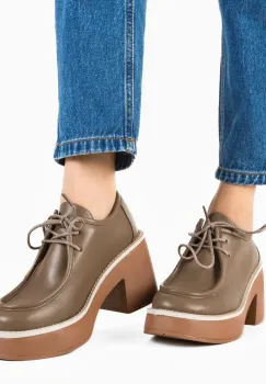 Pantofi Casual Aylmer Khaki imagine