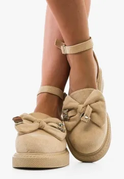 Pantofi Casual Barron Bej imagine