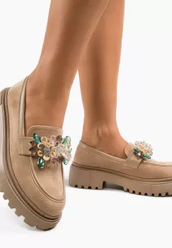 Pantofi Casual Barry Khaki imagine