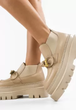 Pantofi Casual Bearya Bej imagine