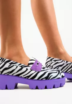 Pantofi Casual Beidar Zebra imagine