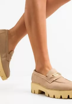 Pantofi Casual Beikrols Bej imagine